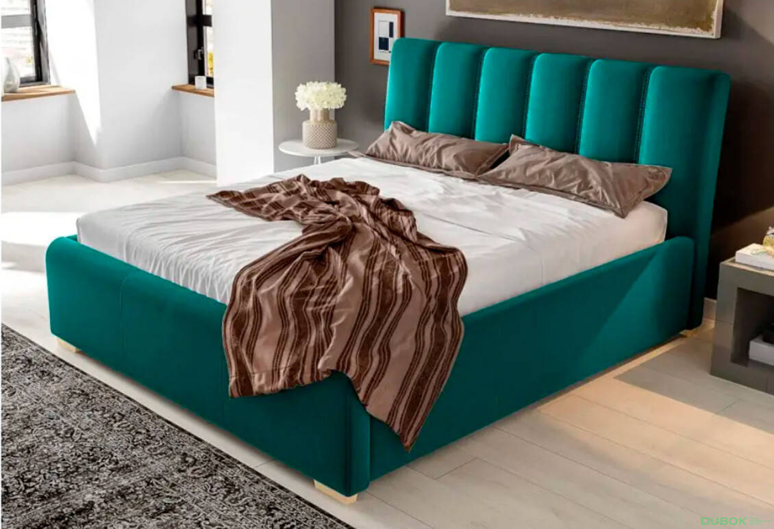 Fotografie 2 - Postel Everest 180x200 Matt Velvet 77 Davis G4 Buk