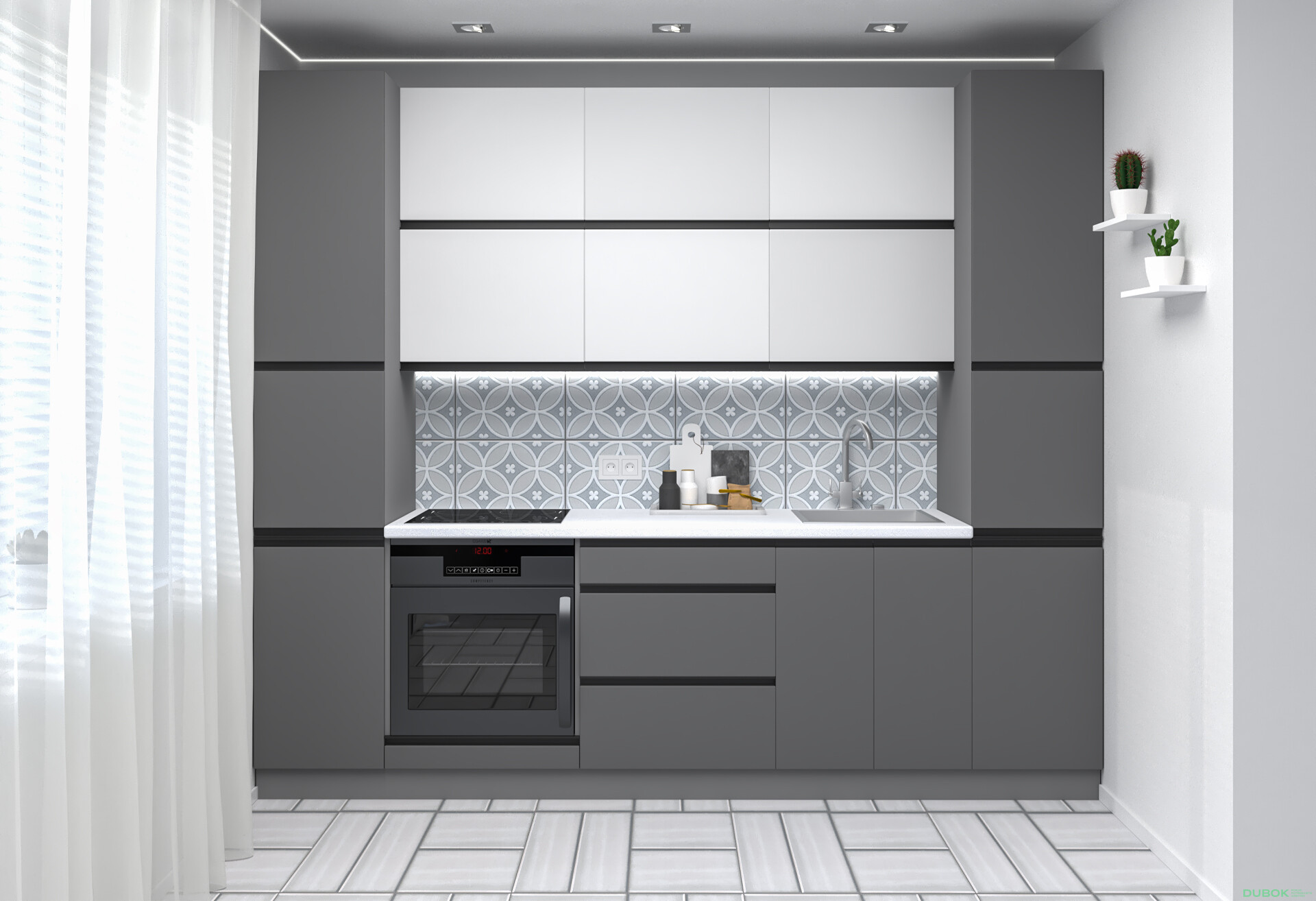 Sada 2.6 v Bílá/Bílá M01, n Šedá/Tmavě šedá M04, pr černá, pl šedá RioLine Luxe / RíóLajn Lux Matný - Fotografie 1 Fotografie 1 - Sada 2.6 v Bílá/Bílá M01, n Šedá/Tmavě šedá M04, pr černá, pl šedá RioLine Luxe / RíóLajn Lux Matný