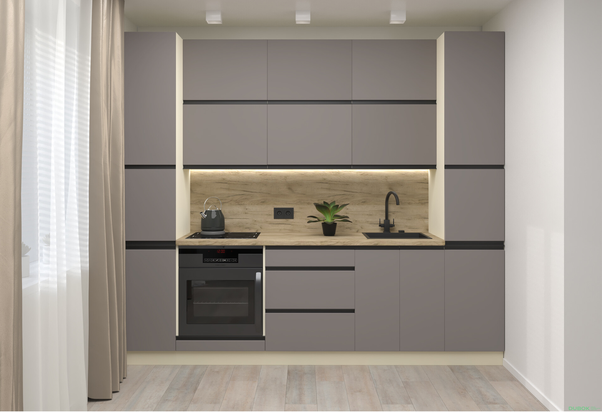 Fotografie 1 - Sada 2.6 Slonová kost/ Světle hnědá M02, pr černá, pl slonová kost RioLine Luxe / RíóLajn Lux Matný