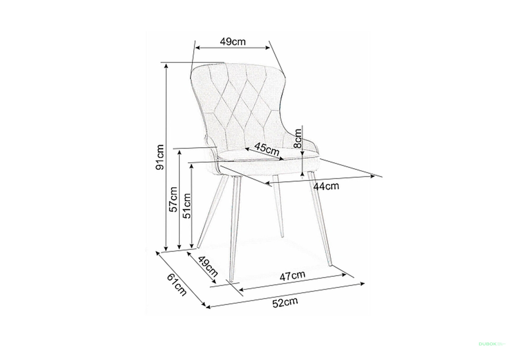 Fotografie 5 - Židle Lotus Velvet béžový Bluvel 28, kov černá matná