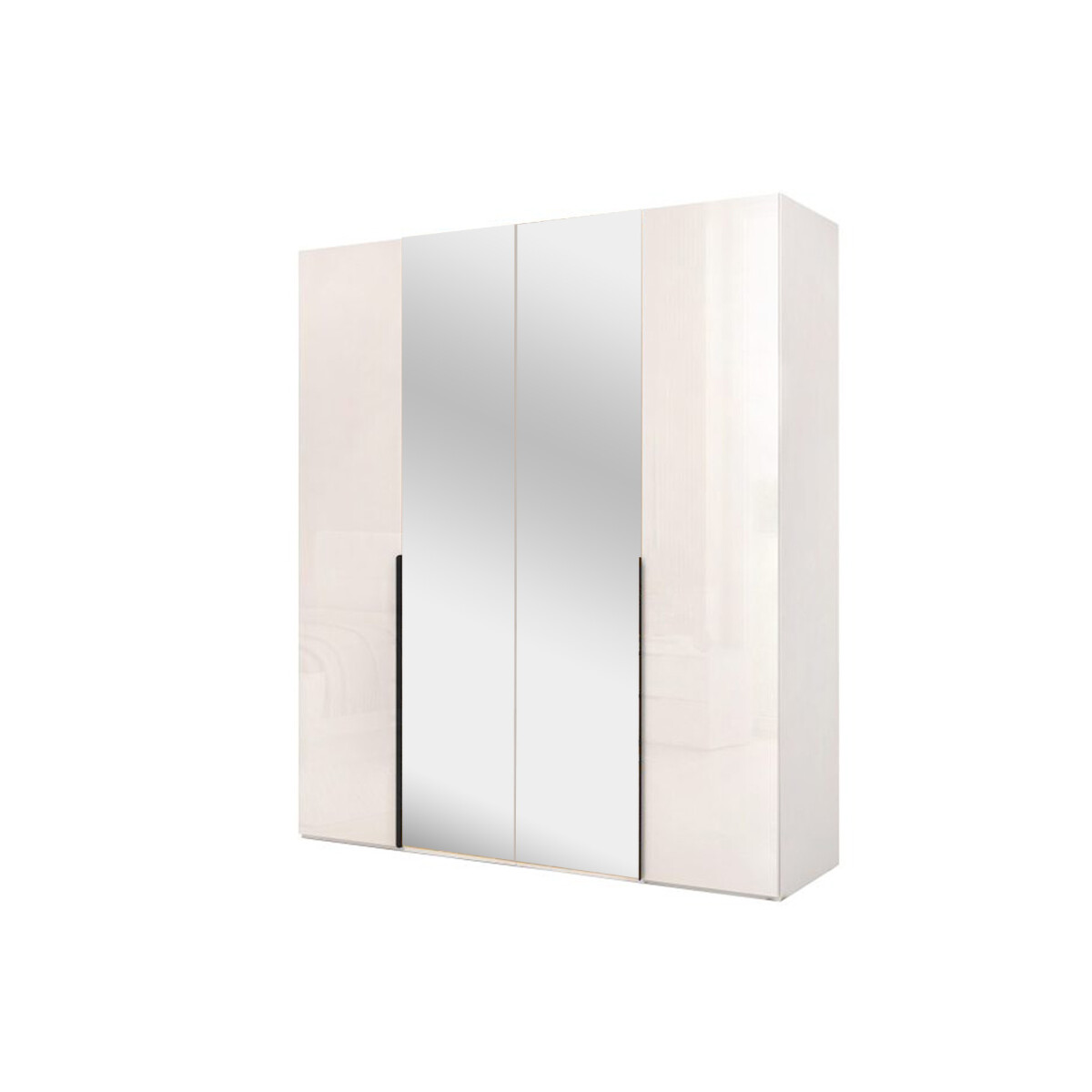 

Skříň 4D se zrcadlem, kašmírový lesk Lori