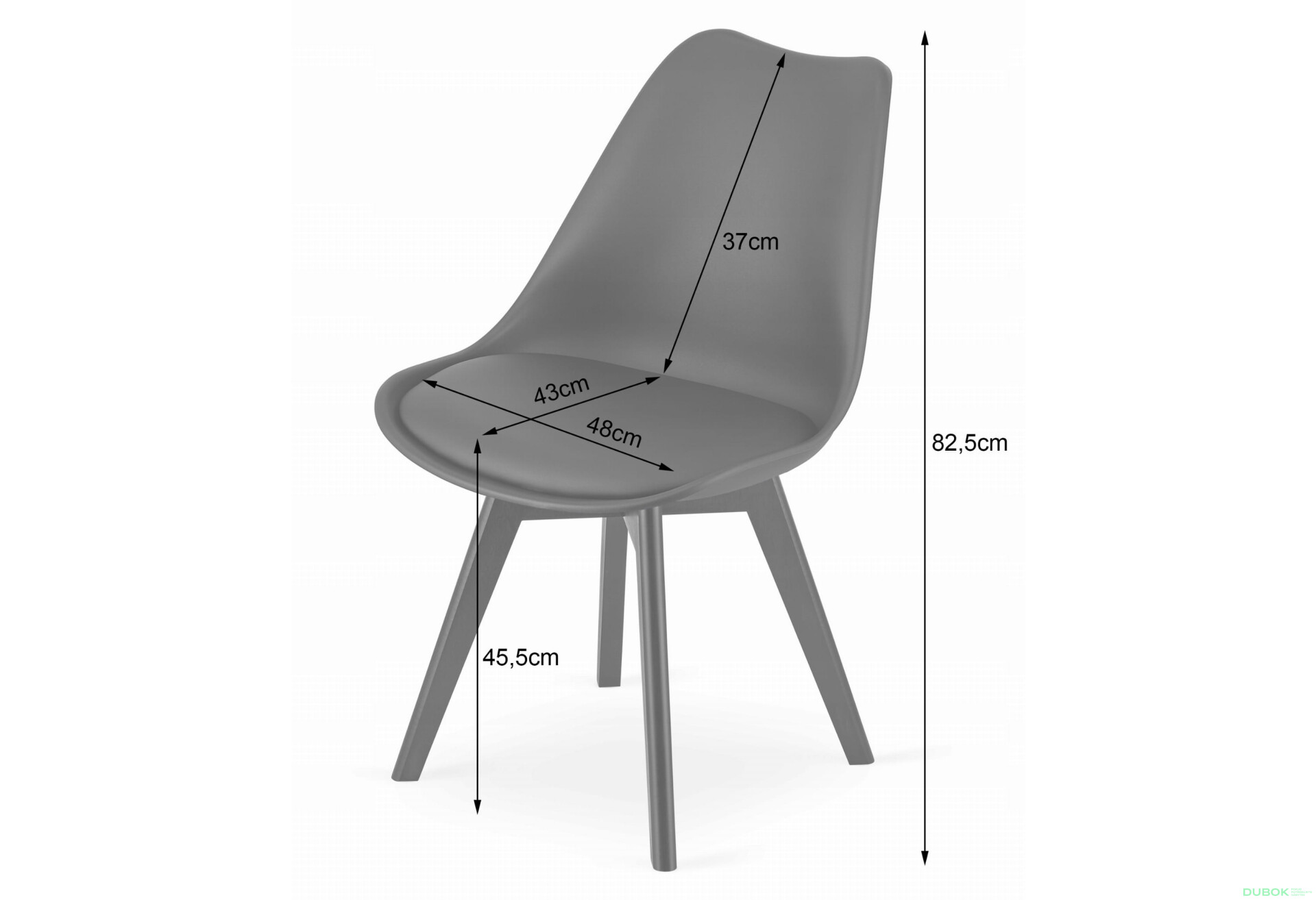 Sada obdélníkový stůl 120x80 craft + 4 židle MARK černé - Fotografie 8 Fotografie 8 - Sada obdélníkový stůl 120x80 craft + 4 židle MARK černé