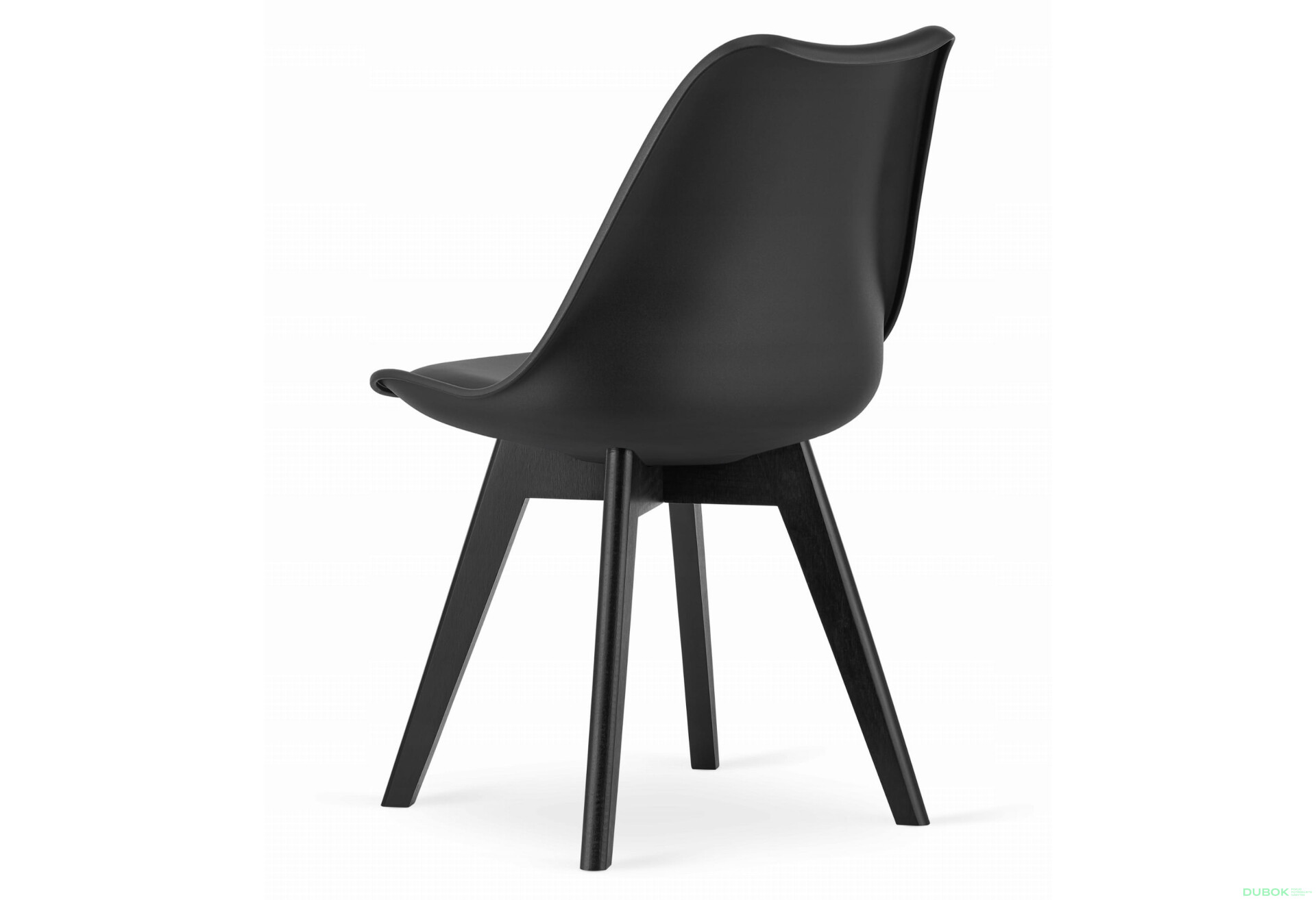 Sada obdélníkový stůl 120x80 craft + 4 židle MARK černé - Fotografie 5 Fotografie 5 - Sada obdélníkový stůl 120x80 craft + 4 židle MARK černé