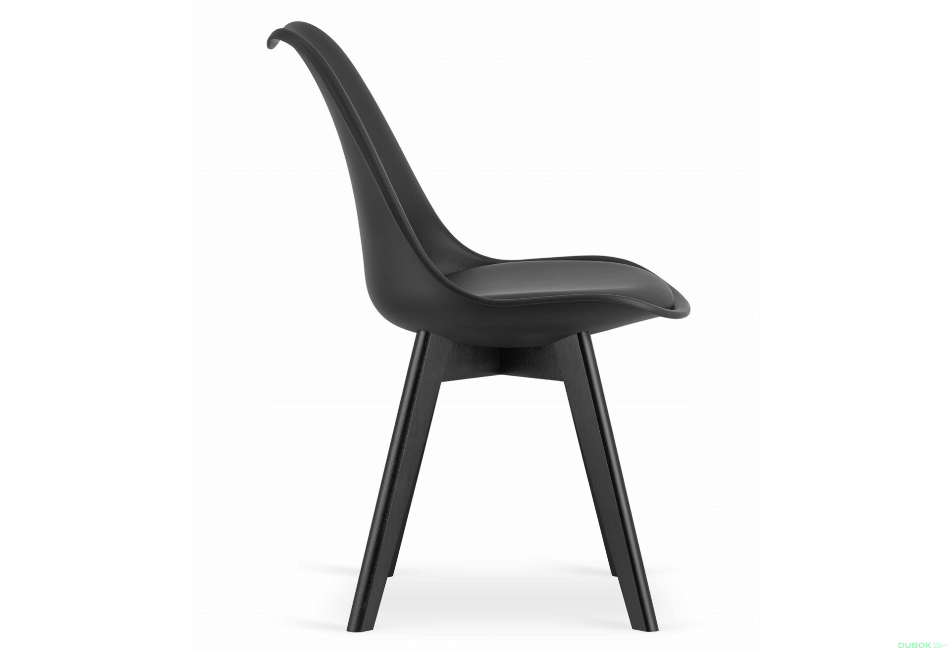 Sada obdélníkový stůl 120x80 craft + 4 židle MARK černé - Fotografie 6 Fotografie 6 - Sada obdélníkový stůl 120x80 craft + 4 židle MARK černé