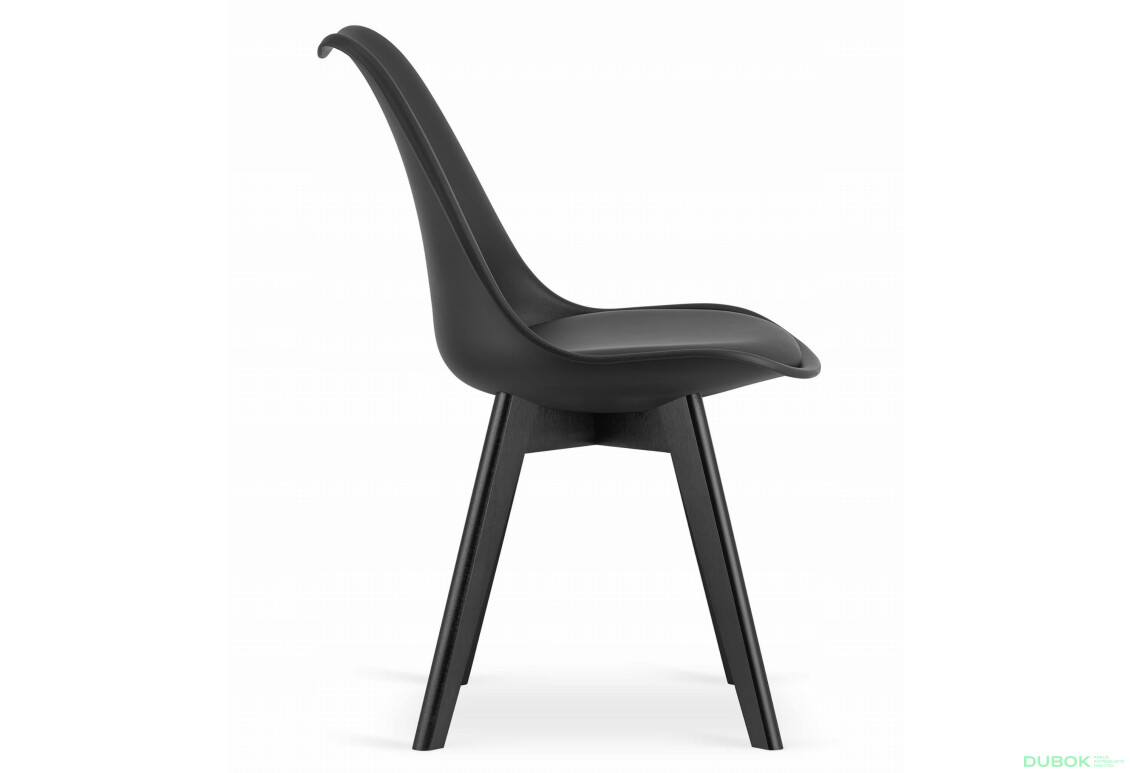 Sada obdélníkový stůl 120x80 craft + 4 židle MARK černé - Fotografie 6 Fotografie 6 - Sada obdélníkový stůl 120x80 craft + 4 židle MARK černé