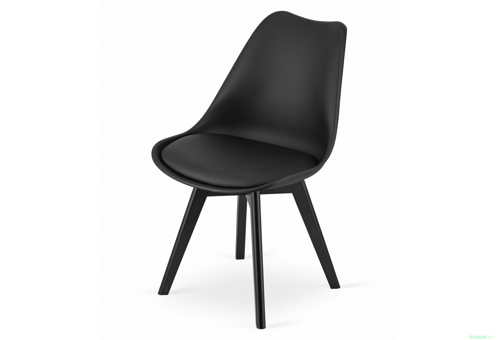 Sada obdélníkový stůl 120x80 craft + 4 židle MARK černé - Fotografie 7 Fotografie 7 - Sada obdélníkový stůl 120x80 craft + 4 židle MARK černé