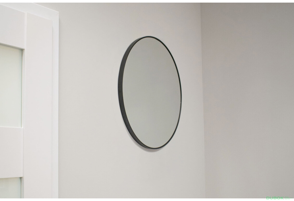 Fotografie 5 - Zrcadlo 50 cm černý rám
