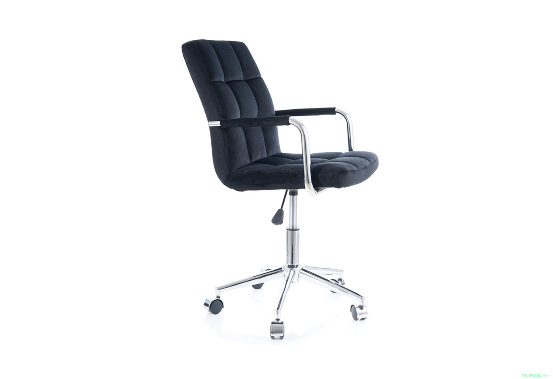 Obrázek 4 - Otočné křeslo Q-022 Velvet, černý Bluvel 19