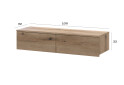 Toaletní stolek Levía dub evoke 2š 100x32x22 - Fotografie 6 Fotografie 6 - Toaletní stolek Levía dub evoke 2š 100x32x22