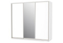 Fotografie 1 - Skříň s posuvnými dveřmi 2 DTD + 1 zrcadlo 250x240x60 Nymphaea alba