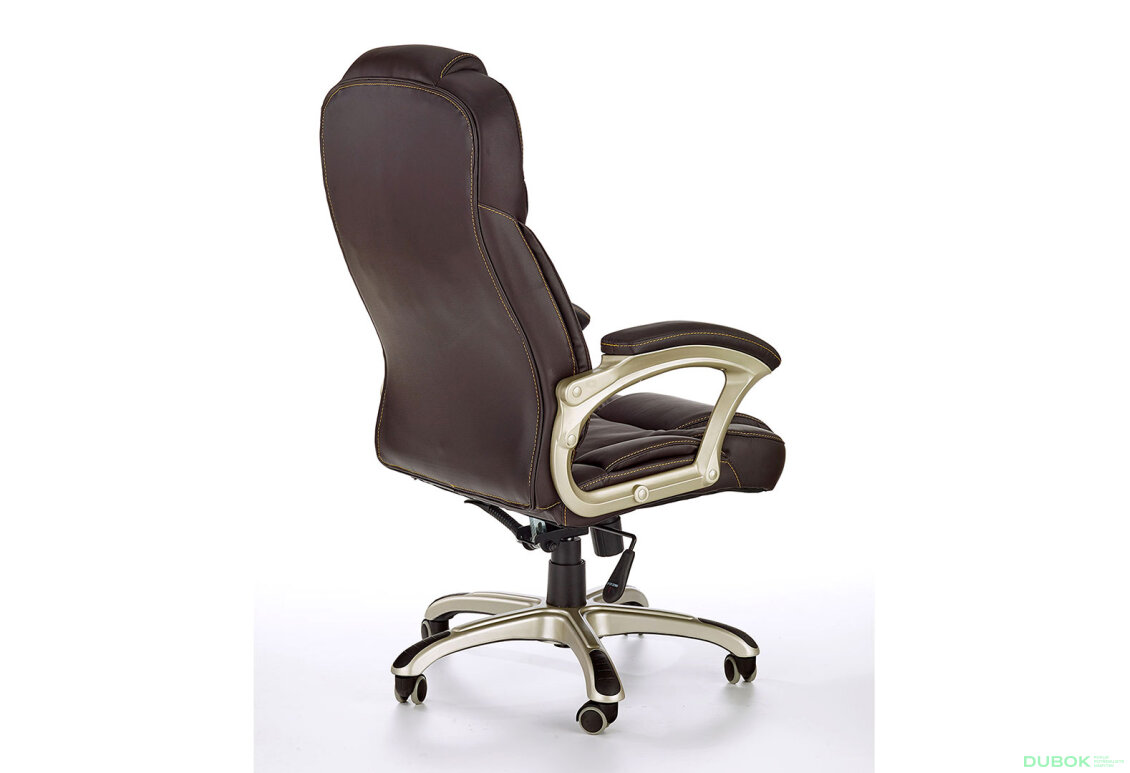 Fotografie 5 - Otočné křeslo Desmond tmavě hnědý