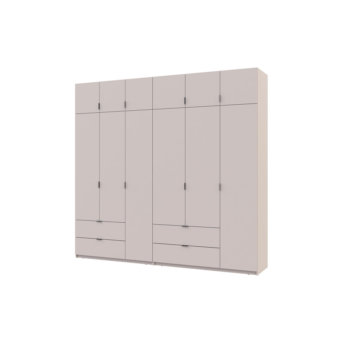 

Skříň Lukas 3+3 DT 255 kašmír