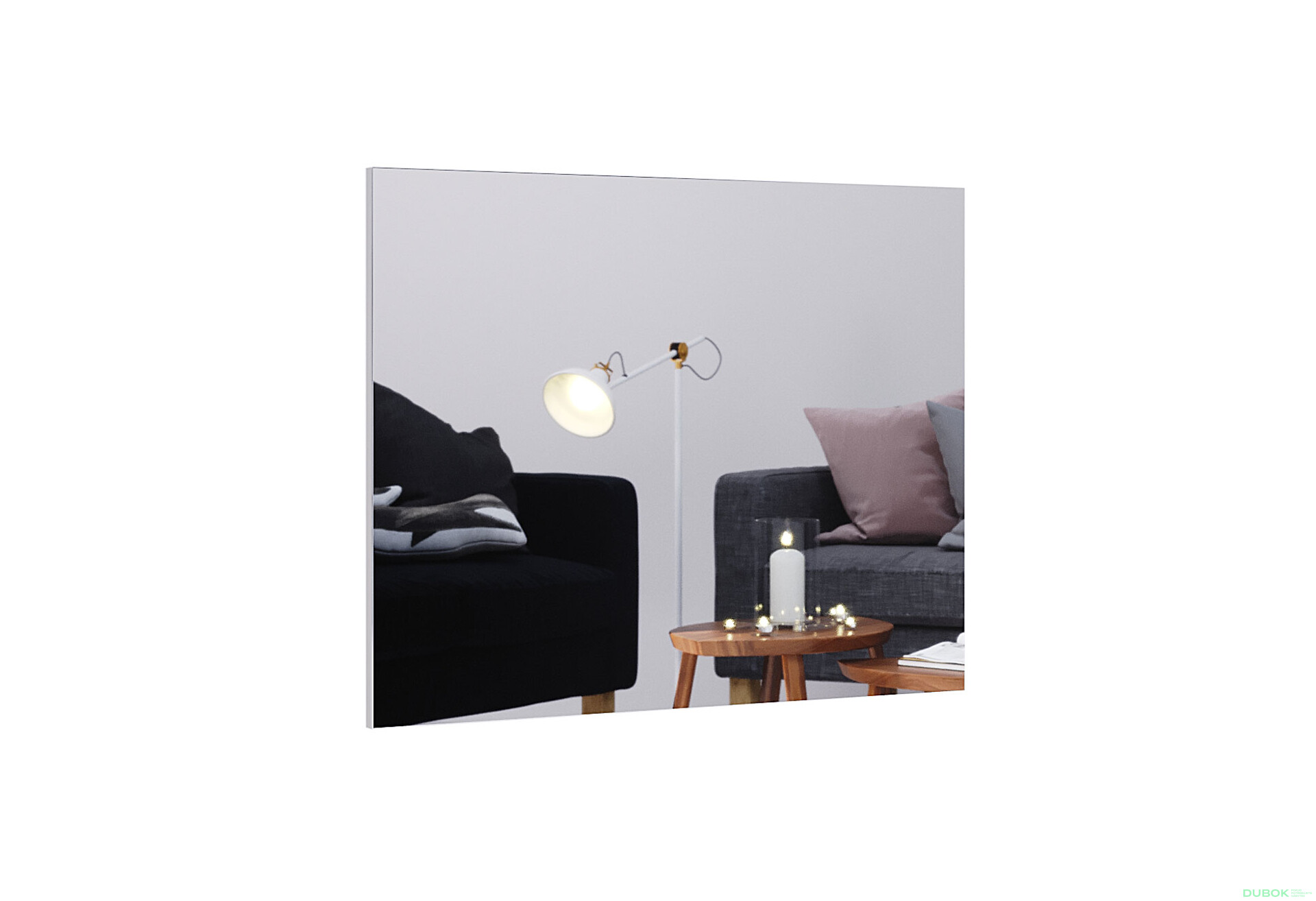 Zrcadlo 90x70 Amanda - Fotografie 3 Fotografie 3 - Zrcadlo 90x70 Amanda