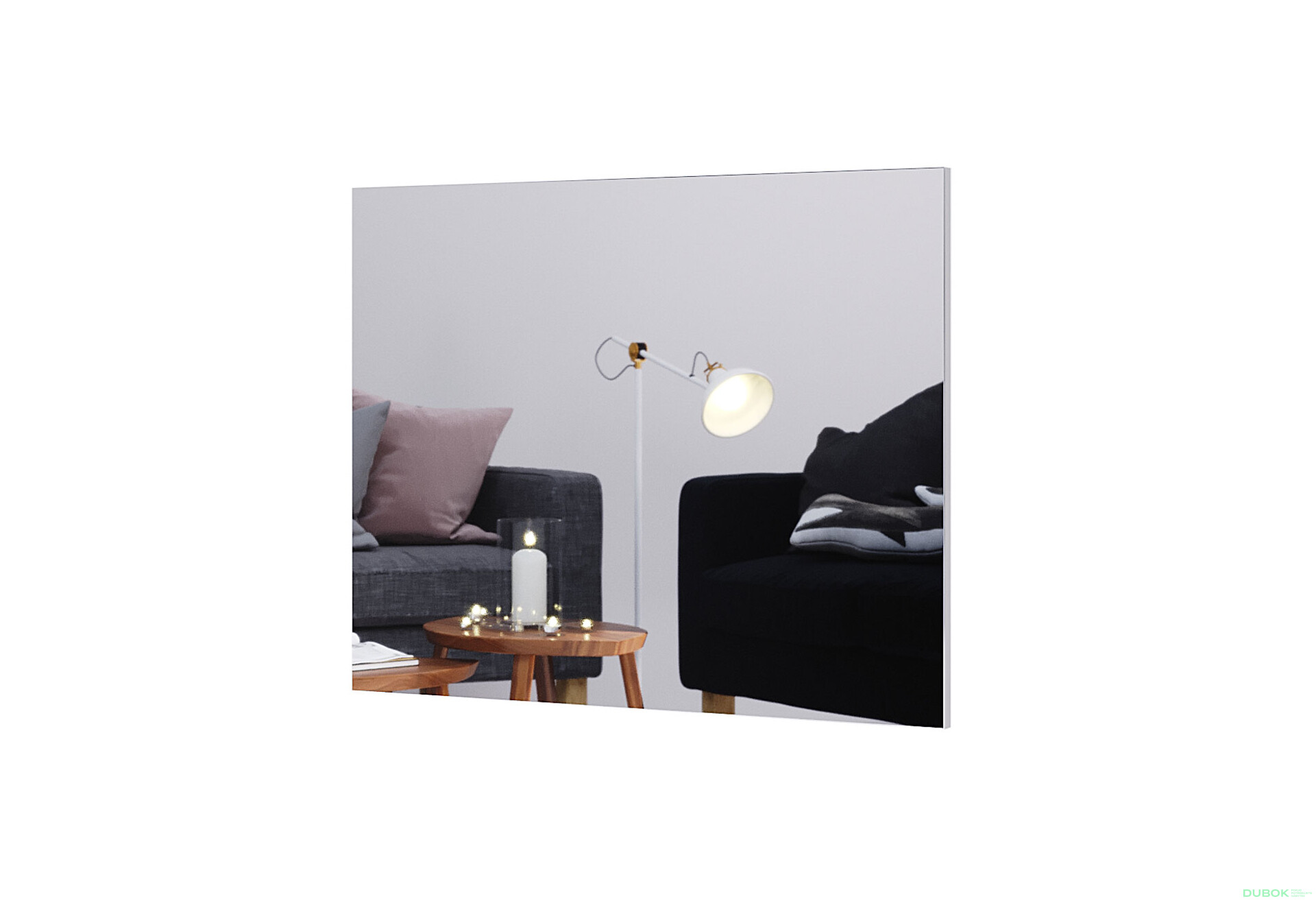 Zrcadlo 90x70 Amanda - Fotografie 2 Fotografie 2 - Zrcadlo 90x70 Amanda