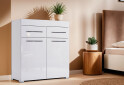 Komoda 2dv 2š, bílý lesk Amanda - Fotografie 2 Fotografie 2 - Komoda 2dv 2š, bílý lesk Amanda