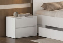 Noční stolek 2šx Super Mat Bílý Tibo - Fotografie 2 Fotografie 2 - Noční stolek 2šx Super Mat Bílý Tibo