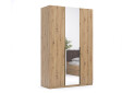 Skříň 3dveřová se zrcadlem, série N, dub artisan Teddy - Fotografie 4 Fotografie 4 - Skříň 3dveřová se zrcadlem, série N, dub artisan Teddy