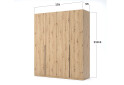 Skříň 4-dveřová bez zrcadel, série N, dub artisan Teddy - Fotografie 30 Fotografie 30 - Skříň 4-dveřová bez zrcadel, série N, dub artisan Teddy