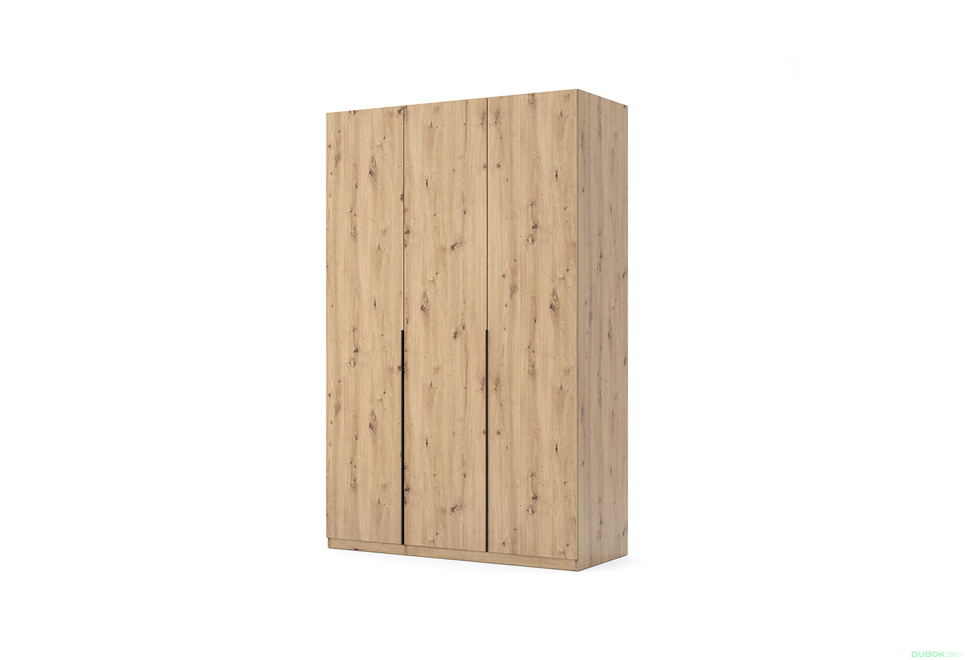 Skříň 3dveřová bez zrcadel, série N, dub artisan Teddy - Fotografie 1 Fotografie 1 - Skříň 3dveřová bez zrcadel, série N, dub artisan Teddy