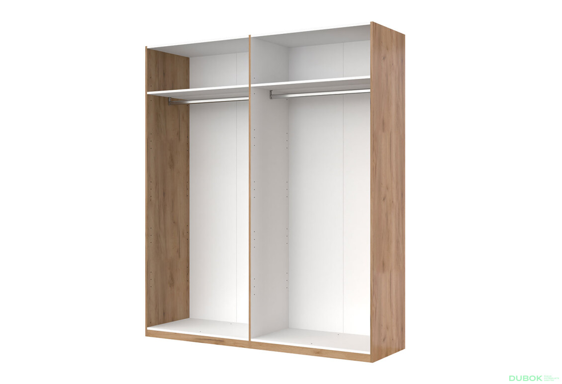 Skříň 4D se zrcadly, série N dub kraft / Lava Ramona - Fotografie 4 Fotografie 4 - Skříň 4D se zrcadly, série N dub kraft / Lava Ramona