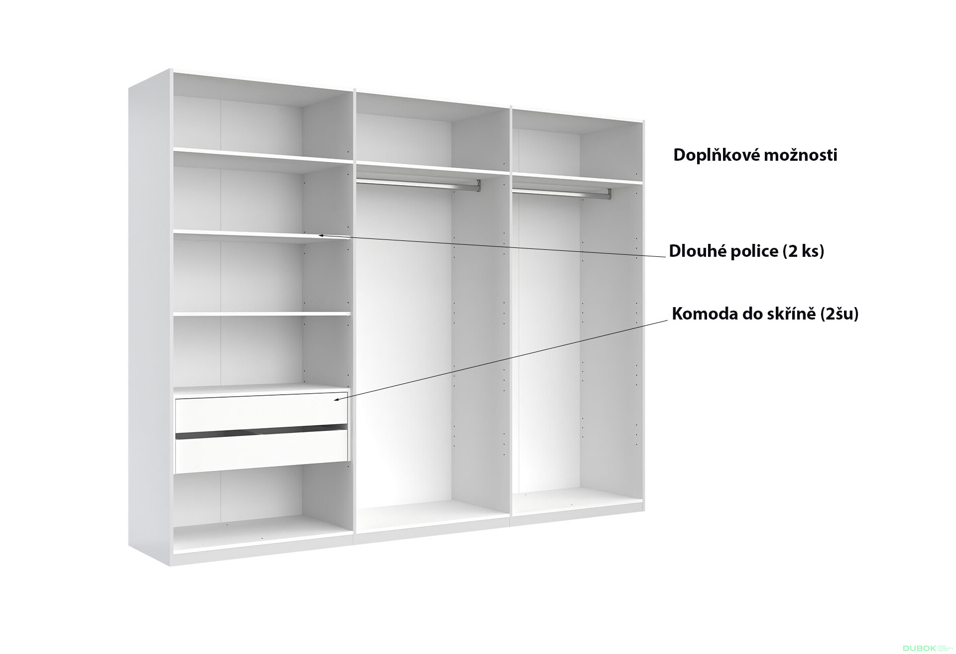 Skříň 6D se zrcadly, série N dub kraft / Lava Ramona - Fotografie 10 Fotografie 10 - Skříň 6D se zrcadly, série N dub kraft / Lava Ramona