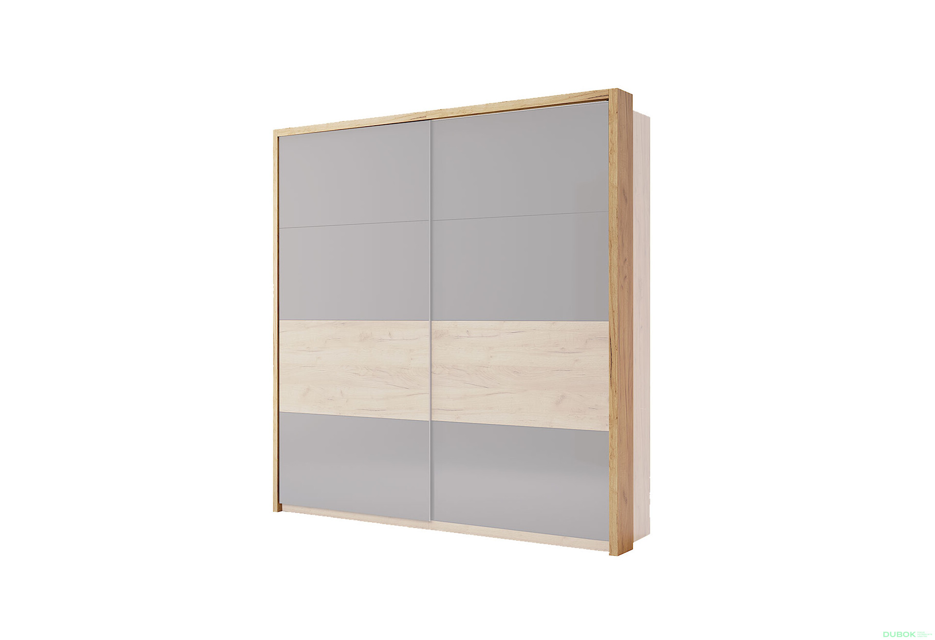 Možnost Záclonová tyč (bez osvětlení) Skříně s posuvnými dveřmi 2.0x2.1 dub kraft Ramona - Fotografie 1 Fotografie 1 - Možnost Záclonová tyč (bez osvětlení) Skříně s posuvnými dveřmi 2.0x2.1 dub kraft Ramona