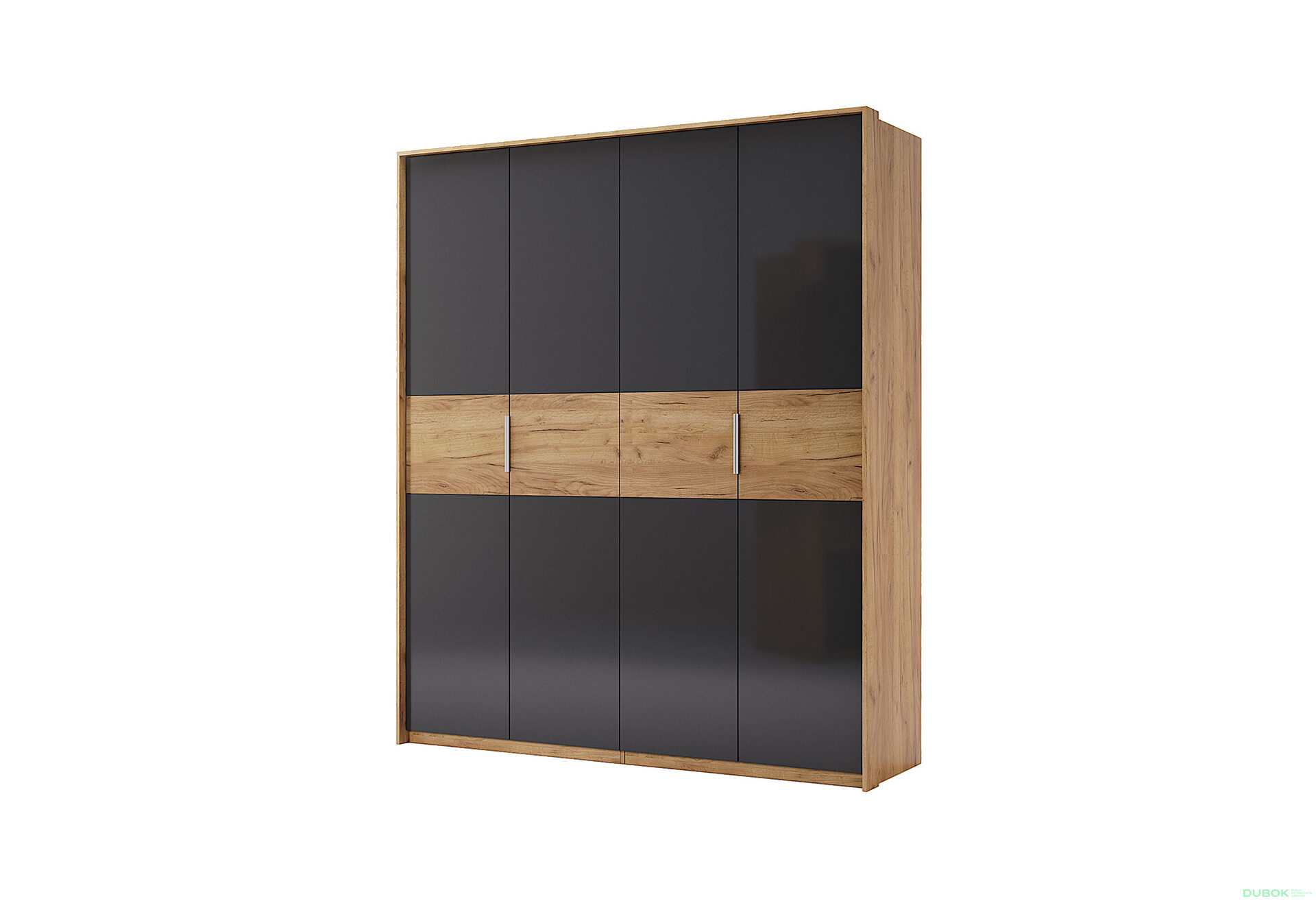 Skříň 4D bez zrcadel, série N dub kraft / Lava Ramona - Fotografie 1 Fotografie 1 - Skříň 4D bez zrcadel, série N dub kraft / Lava Ramona