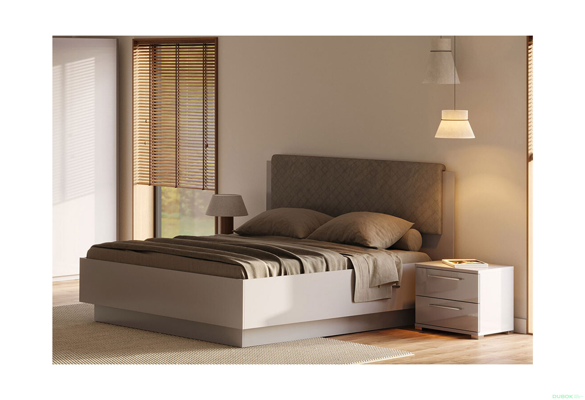 Postel 1,6 m výsuvná s rámem šedý lesk Megy - Fotografie 2 Fotografie 2 - Postel 1,6 m výsuvná s rámem šedý lesk Megy