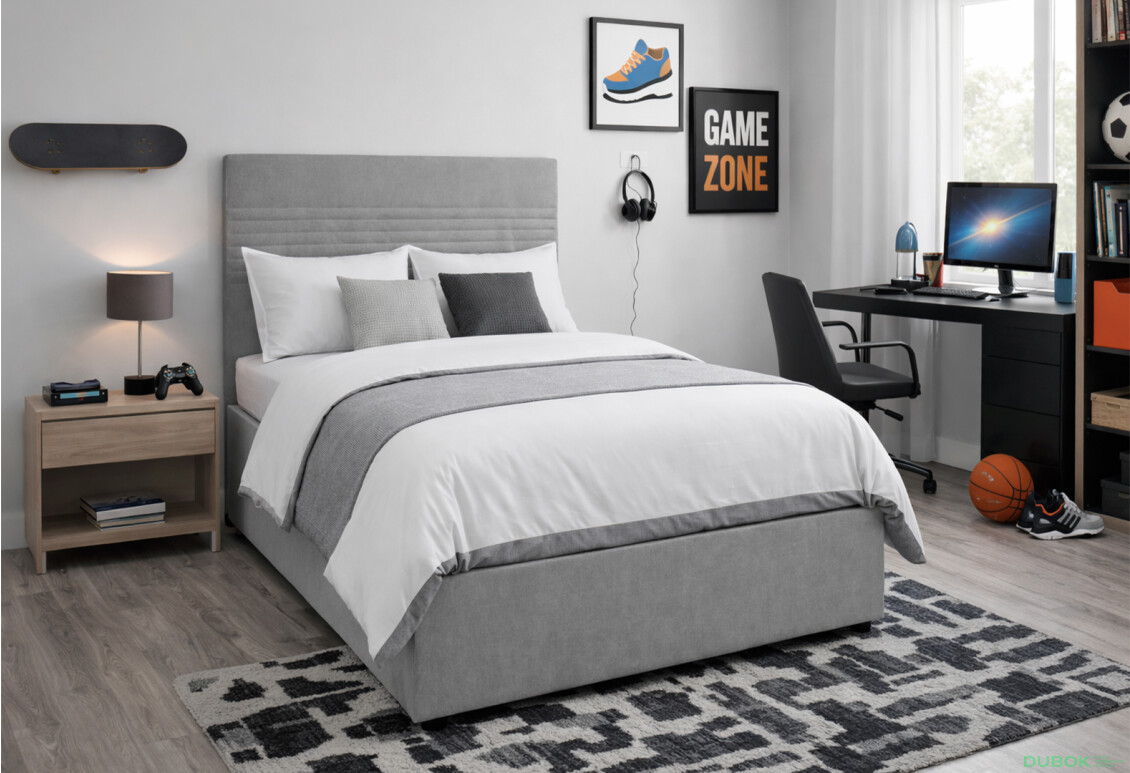 Fotografie 2 - Postel Fro Line 120x200 Mono 246, šedá