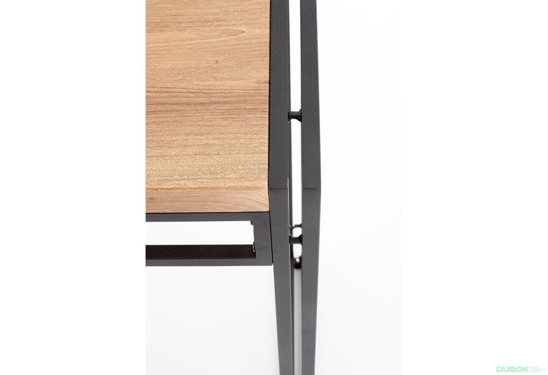 Fotografie 7 - Toaletní stolek Bolivar KN1 zlatý dub / černý