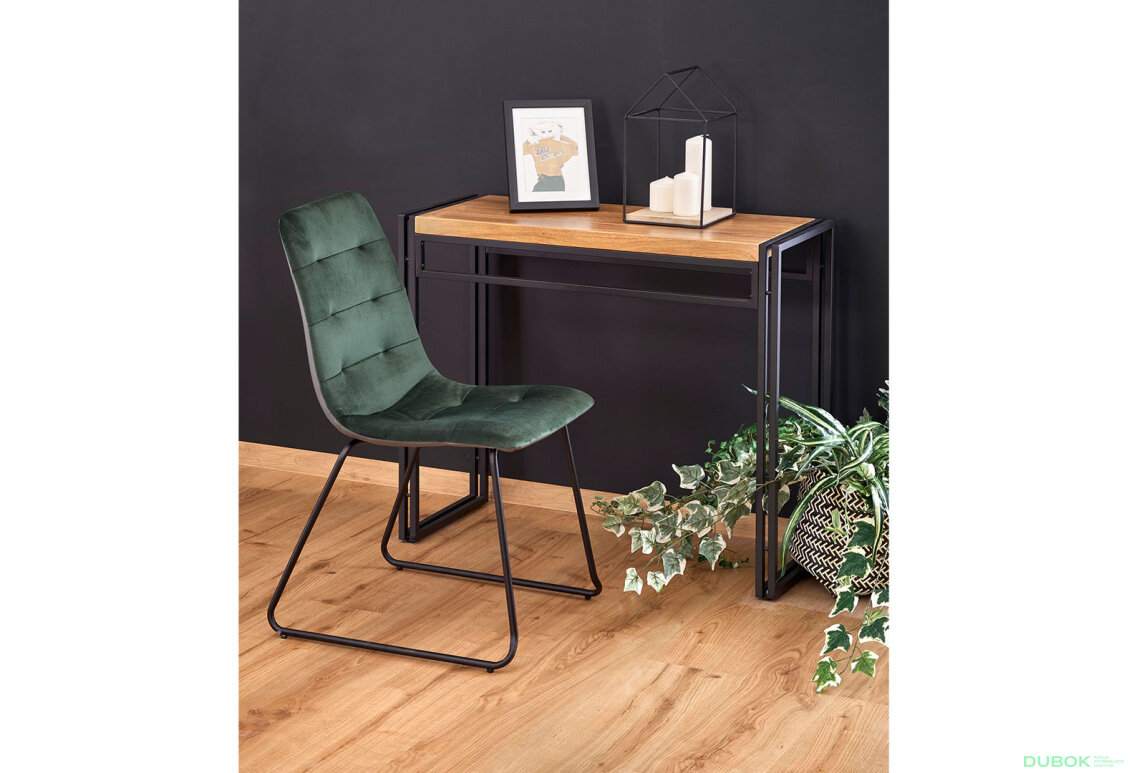 Fotografie 3 - Toaletní stolek Bolivar KN1 zlatý dub / černý