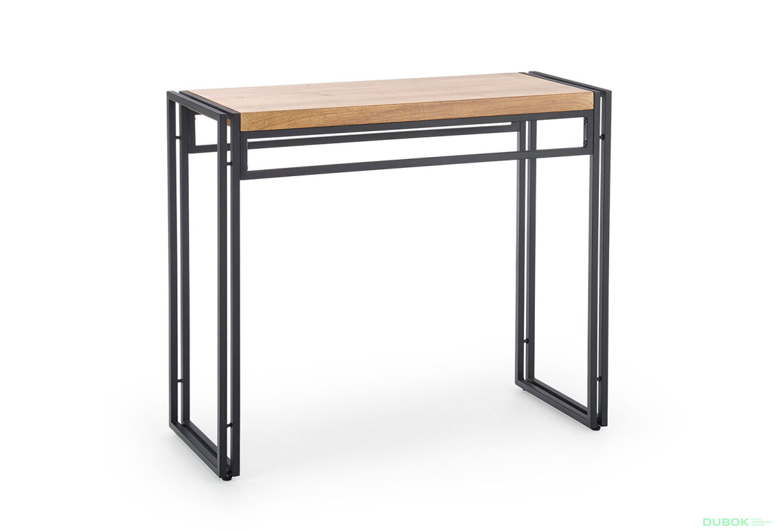 Fotografie 5 - Toaletní stolek Bolivar KN1 zlatý dub / černý