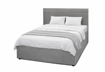 Postel Fro Pik 160x200 s roštem, úložným prostorem Mono 246, šedá