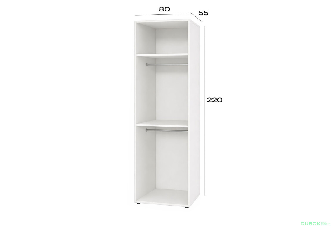 Fotografie 2 - Korpus modul 2 (h-2200*800) nymphaea alba Space