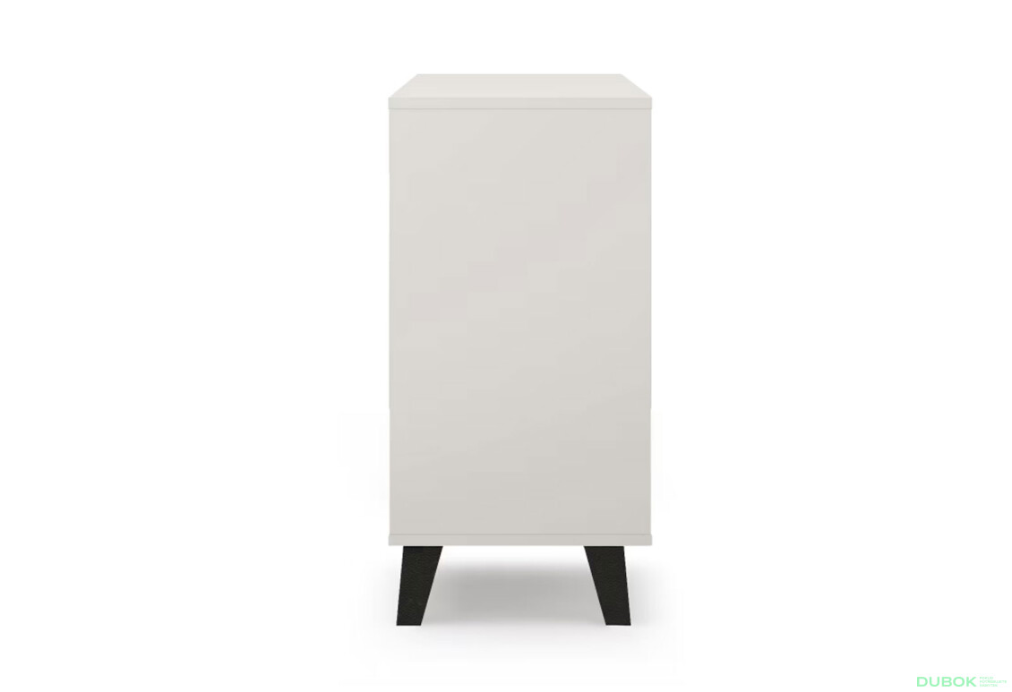 Fotografie 6 - Komoda Borg 1d3s kašmír / dub artisan