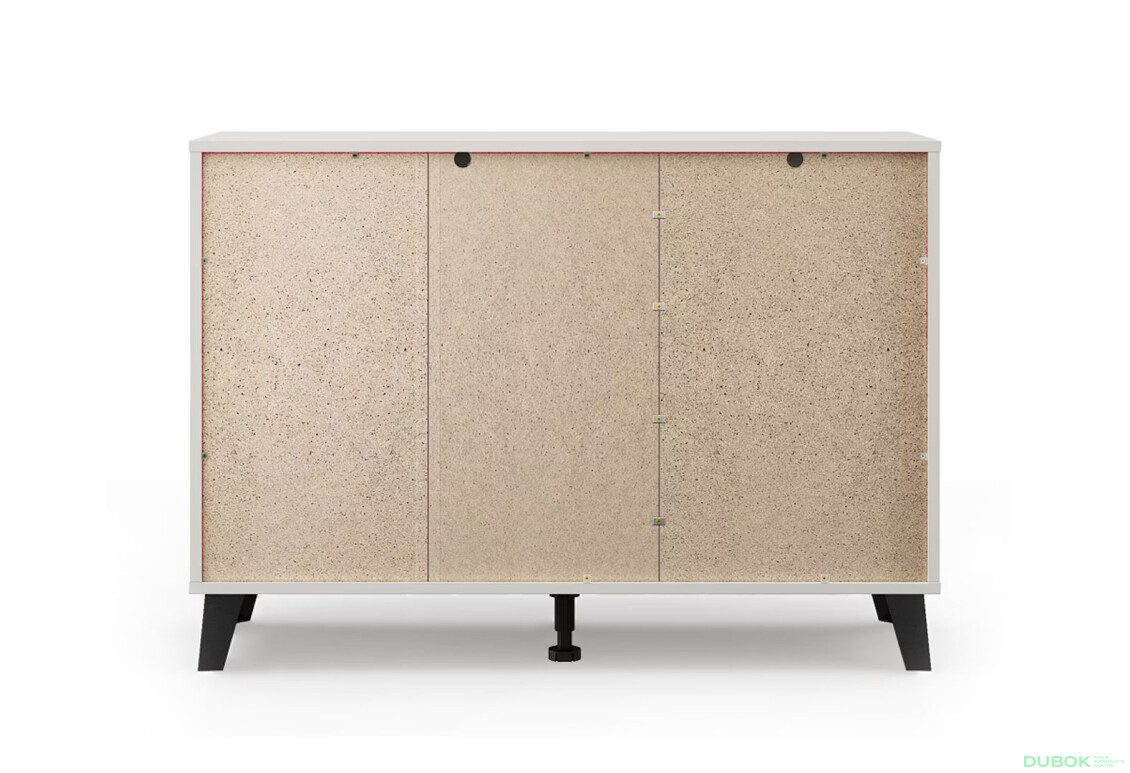 Fotografie 7 - Komoda Borg 1d3s kašmír / dub artisan