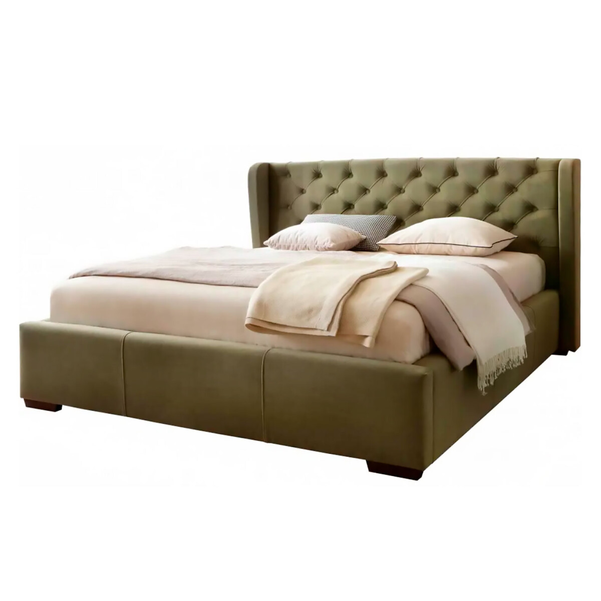 

Postel Preston 180x200 Matt Velvet 38 Davis, podhlavník 106, C4 Ořech
