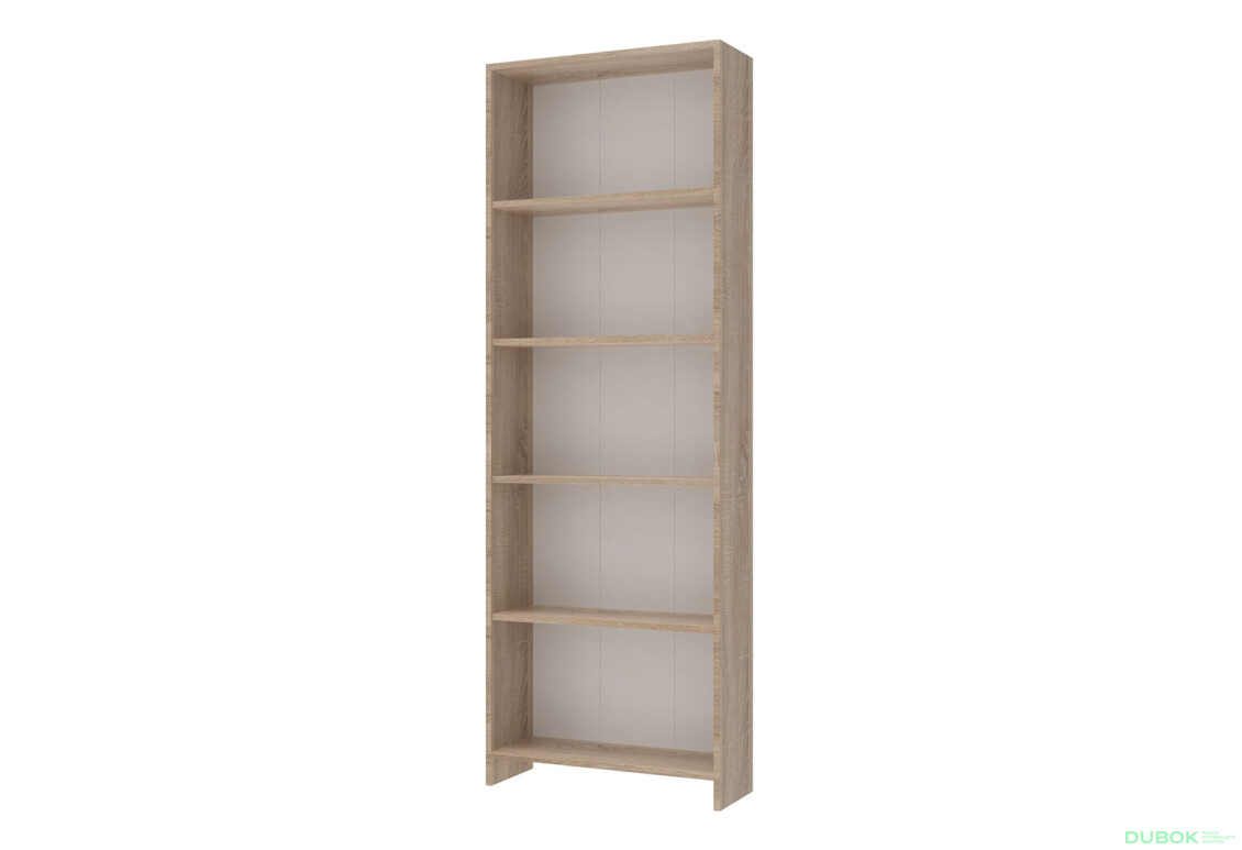 Regál velký dub sonoma 61x22x180