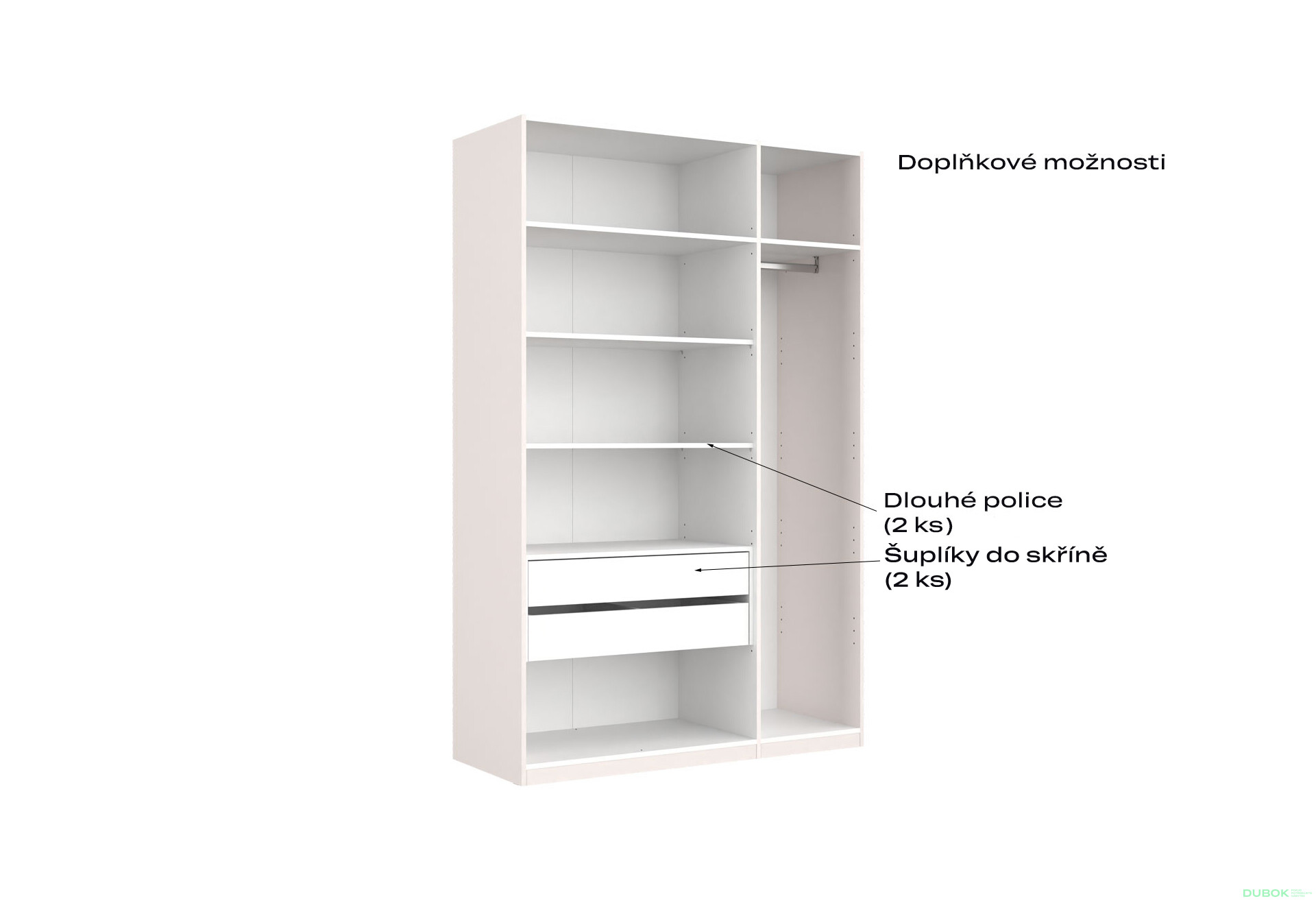 Skříň 3dveřová bez zrcadel Lesklý kašmír série N Lily - Fotografie 10 Fotografie 10 - Skříň 3dveřová bez zrcadel Lesklý kašmír série N Lily