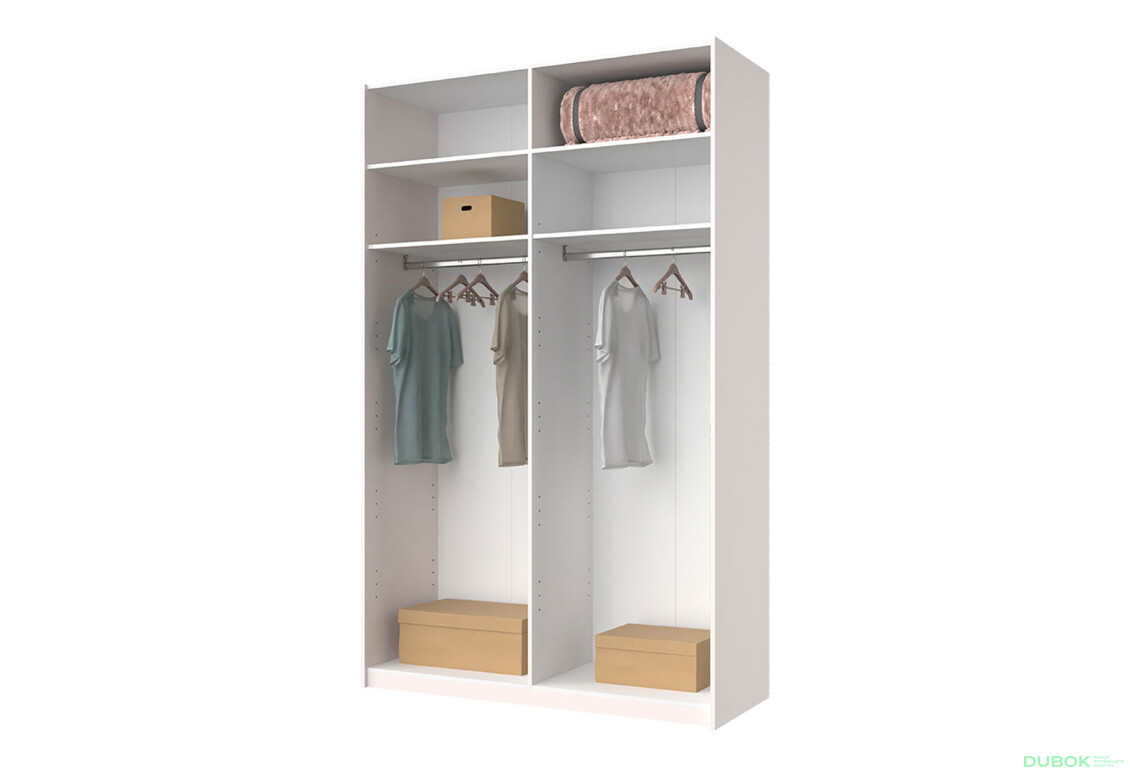 Skříň s posuvnými dveřmi Lili 1,5x2,4m (Dveře Lesklý Kašmír), série N Lily - Fotografie 3 Fotografie 3 - Skříň s posuvnými dveřmi Lili 1,5x2,4m (Dveře Lesklý Kašmír), série N Lily