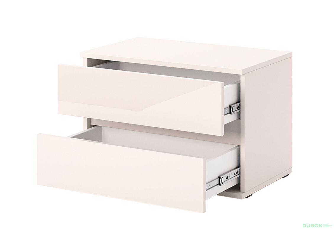 Noční stolek 2šx Lesk Kašmír Lily - Fotografie 3 Fotografie 3 - Noční stolek 2šx Lesk Kašmír Lily