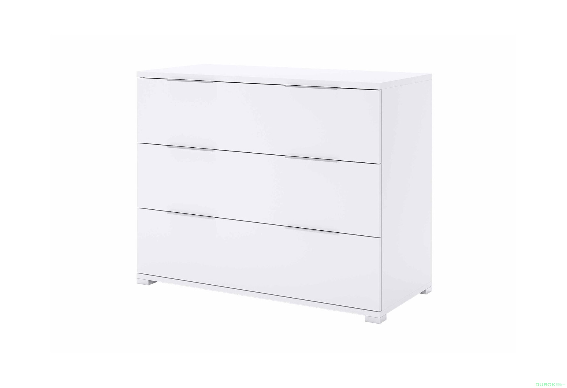 Komoda 3šx Super Mat Bílá Barton - Fotografie 1 Fotografie 1 - Komoda 3šx Super Mat Bílá Barton