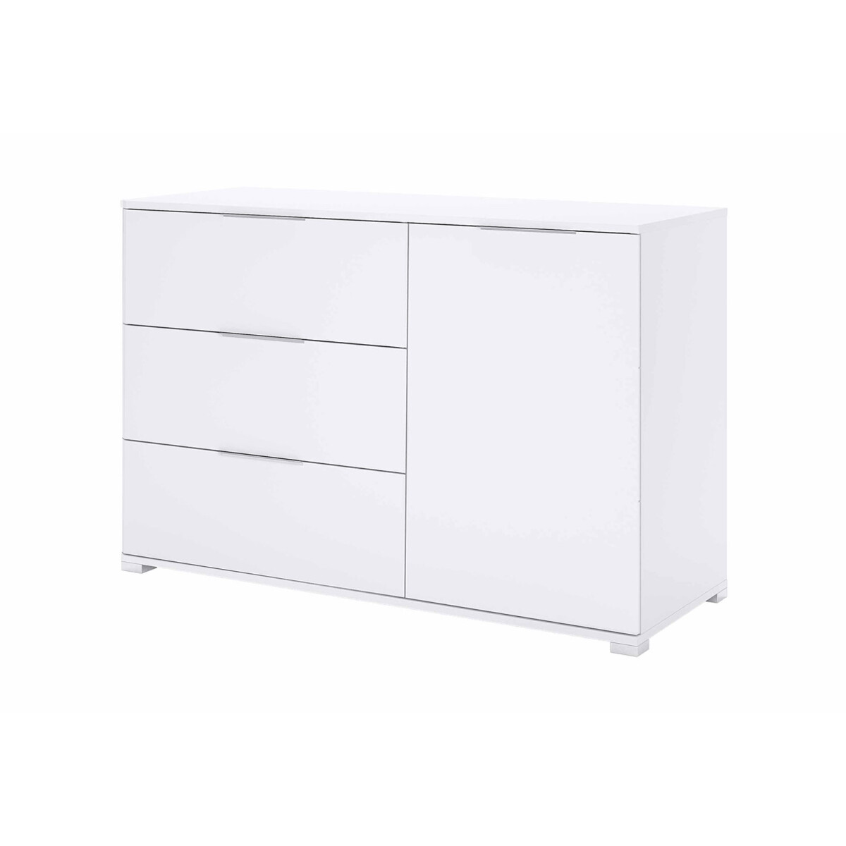 

Komoda 1dveřová 3šuplíková Super Mat Bílá Barton
