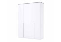 Skříň 4dveřová Bez zrcadel Super Mat Bílá série N Barton - Fotografie 1 Fotografie 1 - Skříň 4dveřová Bez zrcadel Super Mat Bílá série N Barton