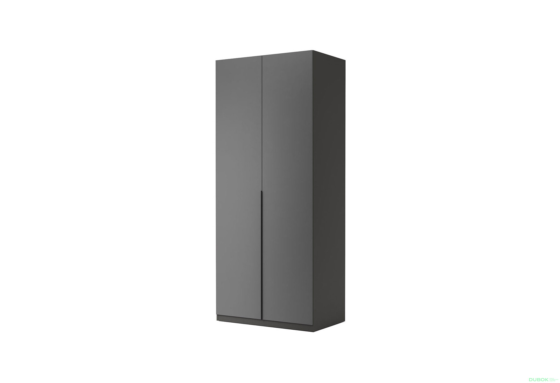 Skříň 2d bez zrcadel, série H, grafit Doni - Fotografie 1 Fotografie 1 - Skříň 2d bez zrcadel, série H, grafit Doni