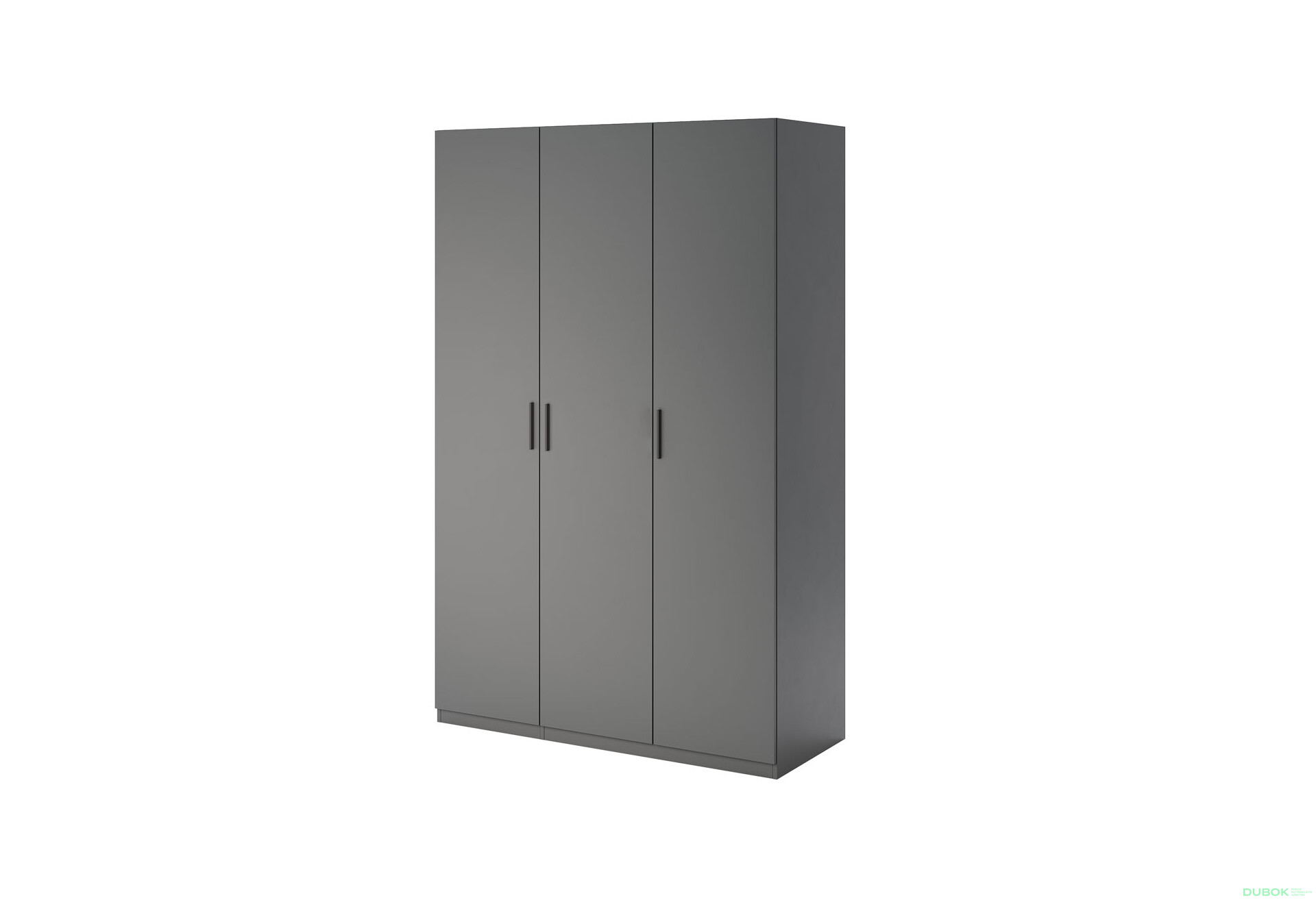 Skříň 3dv bez zrcadel série N, grafit Dominika - Fotografie 1 Fotografie 1 - Skříň 3dv bez zrcadel série N, grafit Dominika