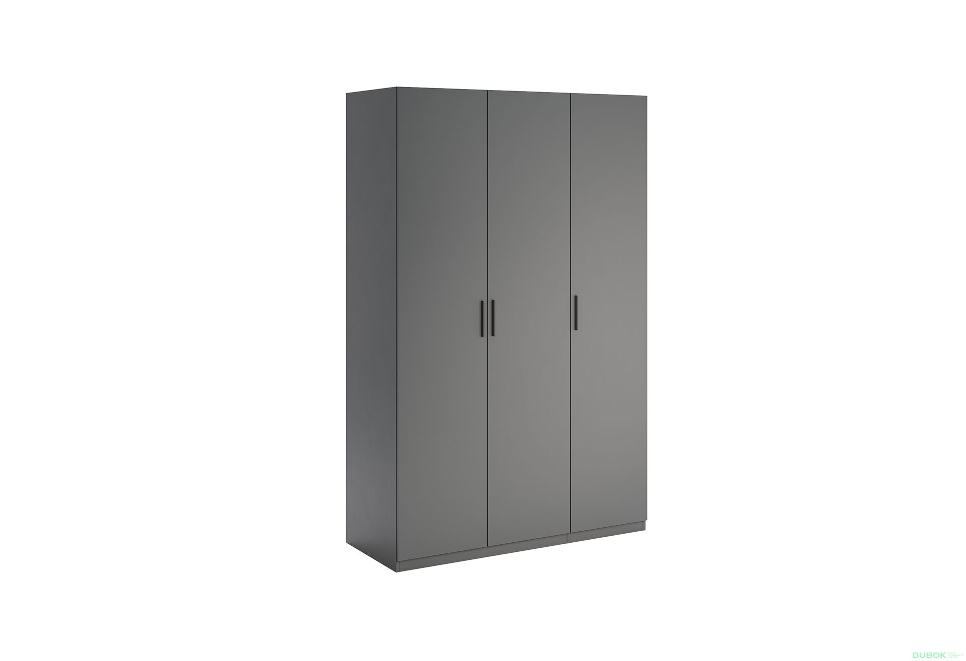 Skříň 3dv bez zrcadel série N, grafit Dominika - Fotografie 3 Fotografie 3 - Skříň 3dv bez zrcadel série N, grafit Dominika