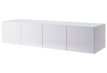 Nástavec na skříň 4dv bílý lesk Family