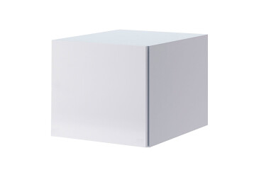 Nástavec na skříň 1dv bílý lesk Family