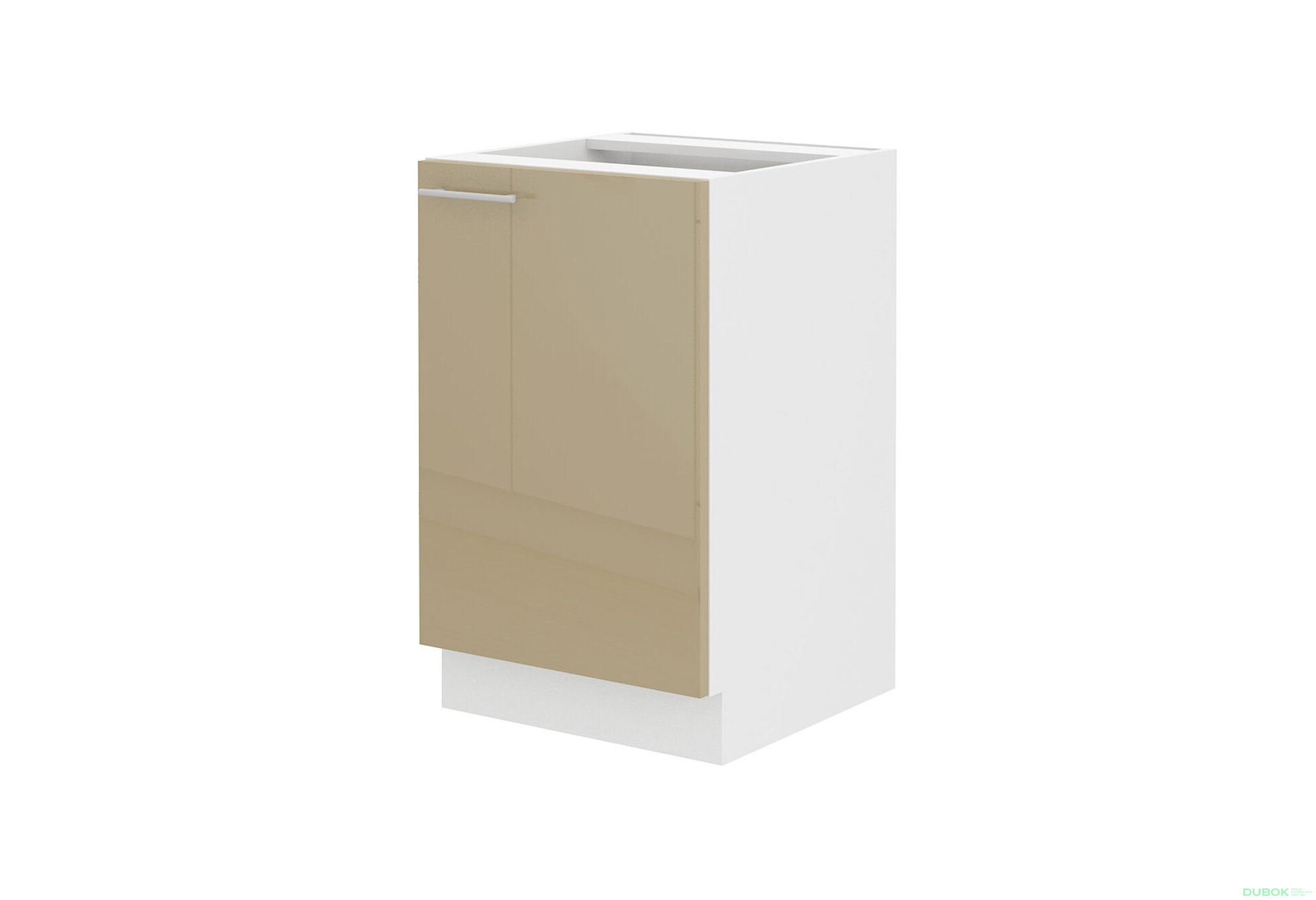 Obrázek 4711 - Kuchyňská sestava 2.8 m Lara bílý / cappuccino lesk